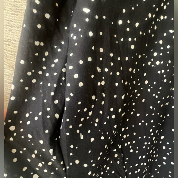 Eileen Fisher Black and White Spotty Tunic Dress Size XS - Picture 6 of 11